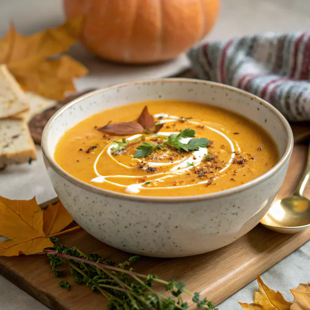 Velouté de Potiron Protéiné : Douceur et Bien-être dans un Bol 🌟