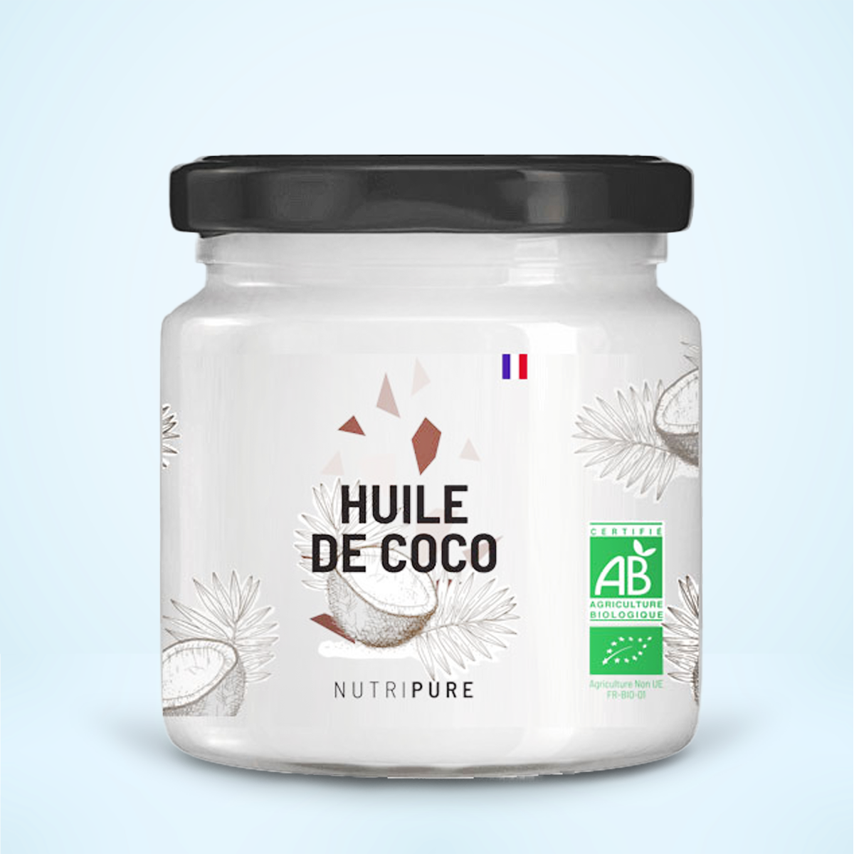 Huile De Coco Bio-Nutripure