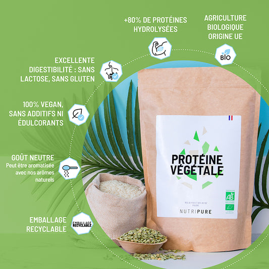Protéine végétale bio-Nutripure